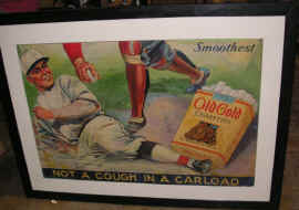 Old Gold Sliding Into Base.JPG (181381 bytes)